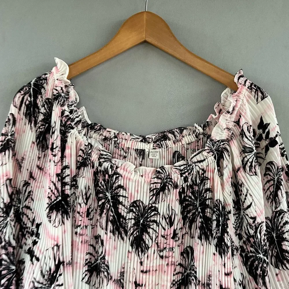 🎉5 for $45🎉 Cato top blouse shirt size 26/28 - Picture 4 of 9